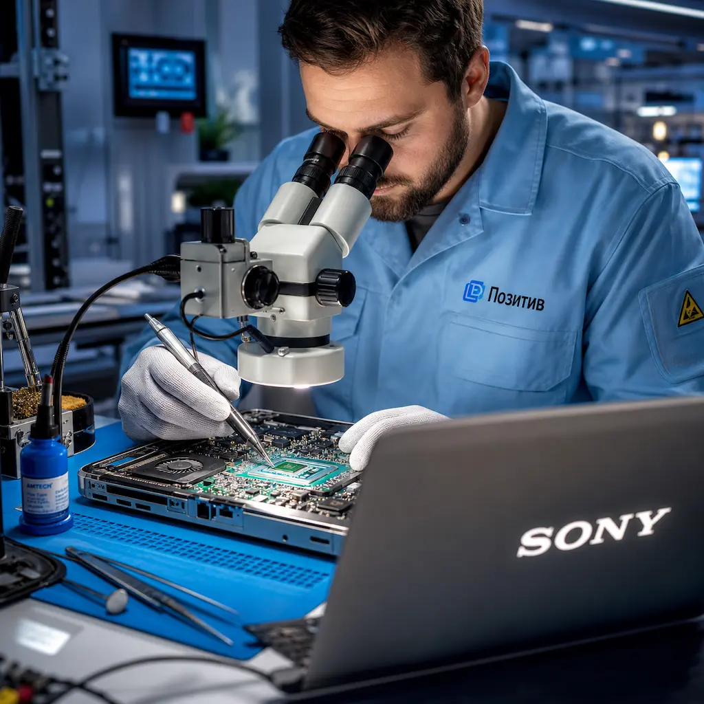 Замена видеокарты ноутбука Sony в Самаре