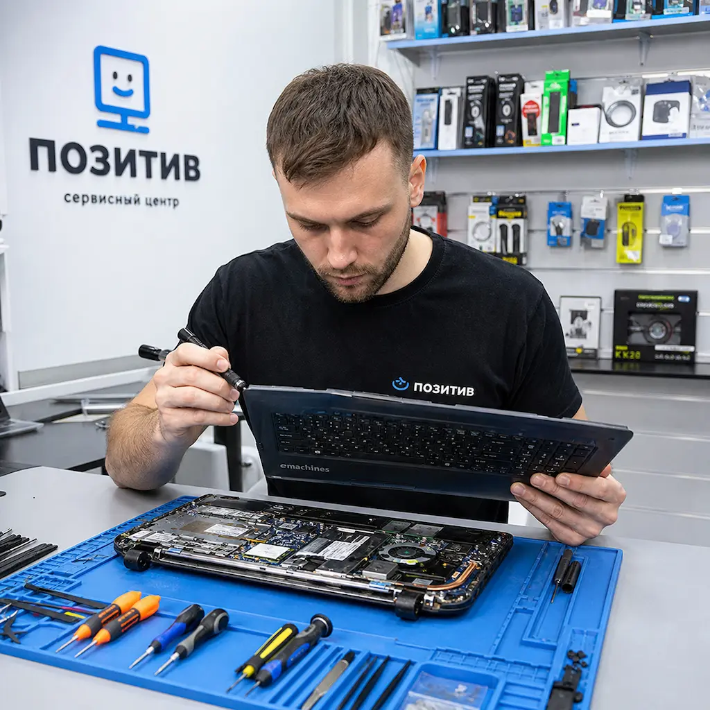 заменить клавиатуру на ноутбуке Emachines в Самаре