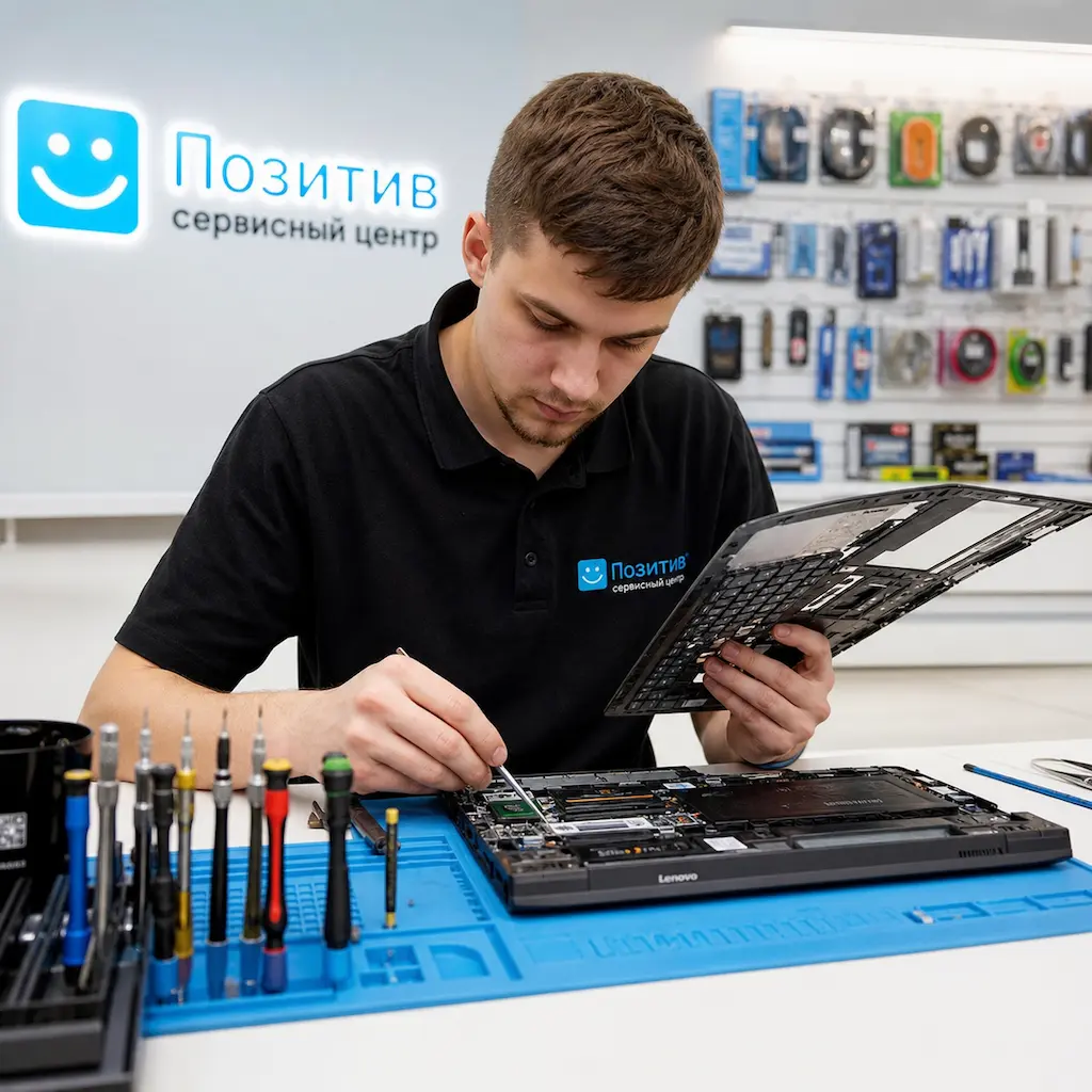 заменить клавиатуру на ноутбуке Lenovo в Самаре