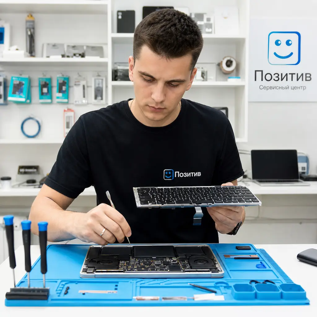 заменить клавиатуру на Apple Macbook в Самаре