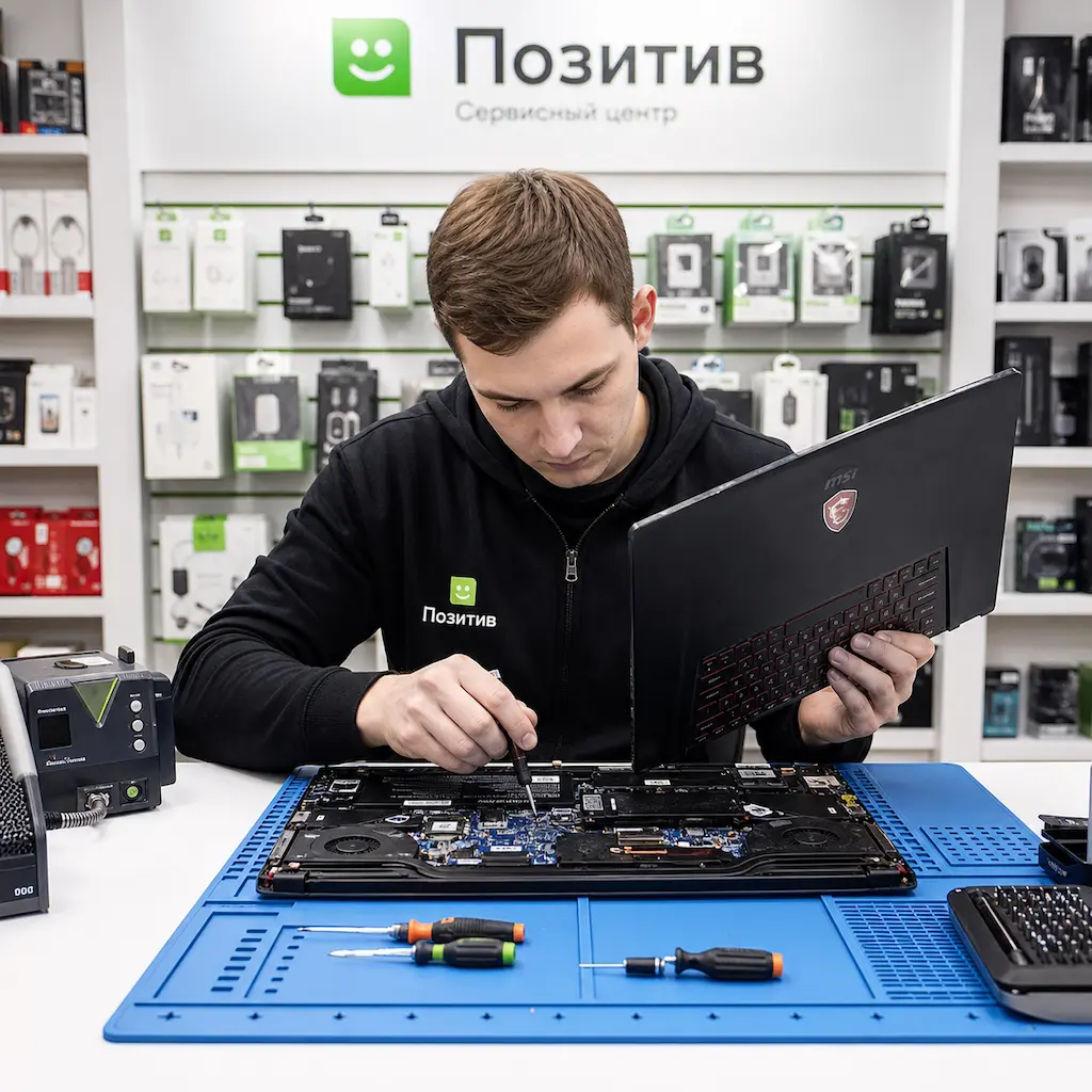 заменить клавиатуру на ноутбуке MSI в Самаре