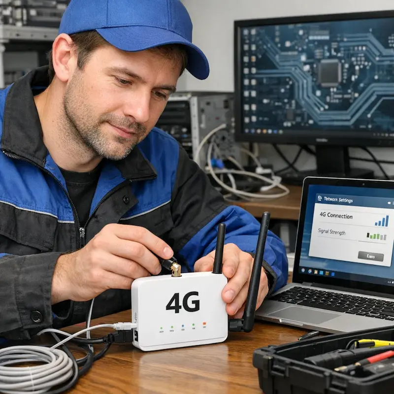 Настройка 4G модема в Самаре