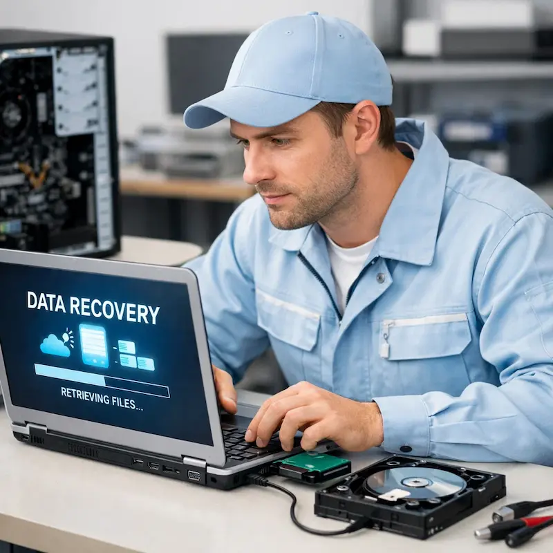 Восстановление данных и файлов в Самаре