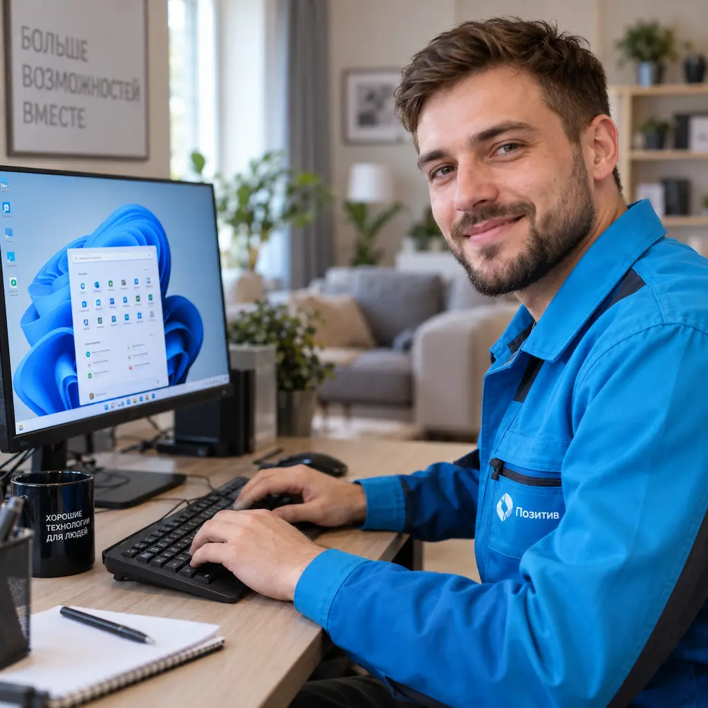 Настройка Windows в Самаре на дому