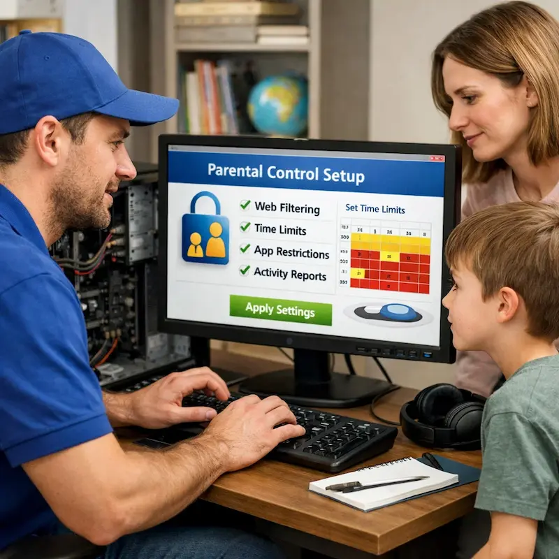 установка родительского контроля в Самаре