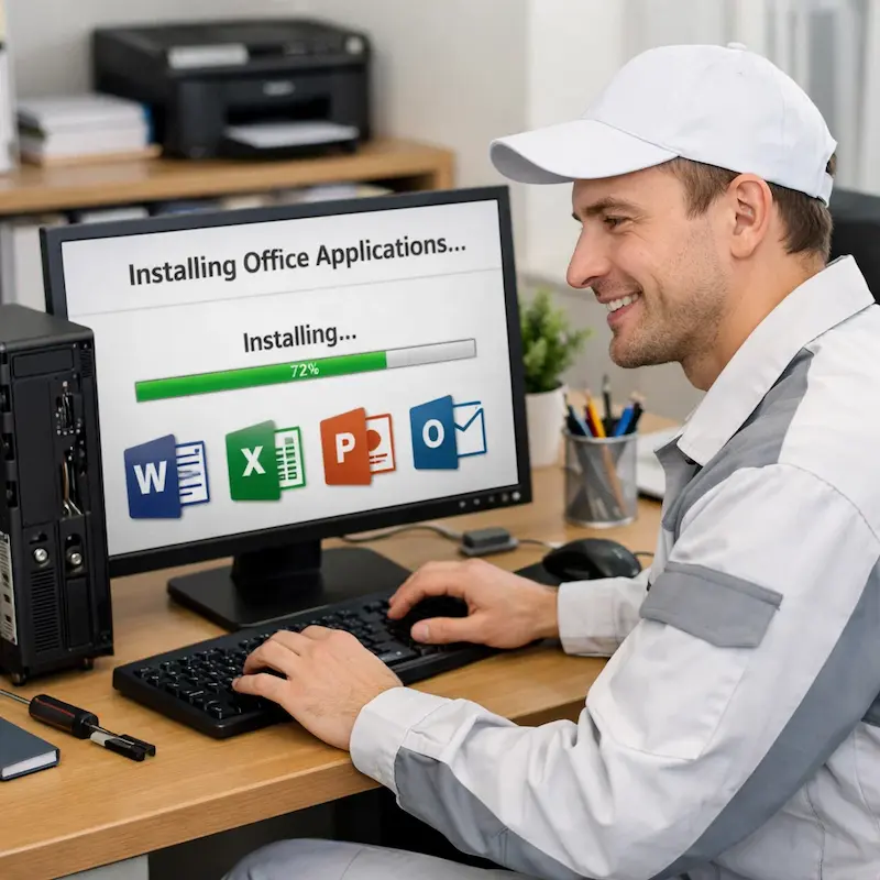 Установка и настройка программ на компьютере в Самаре