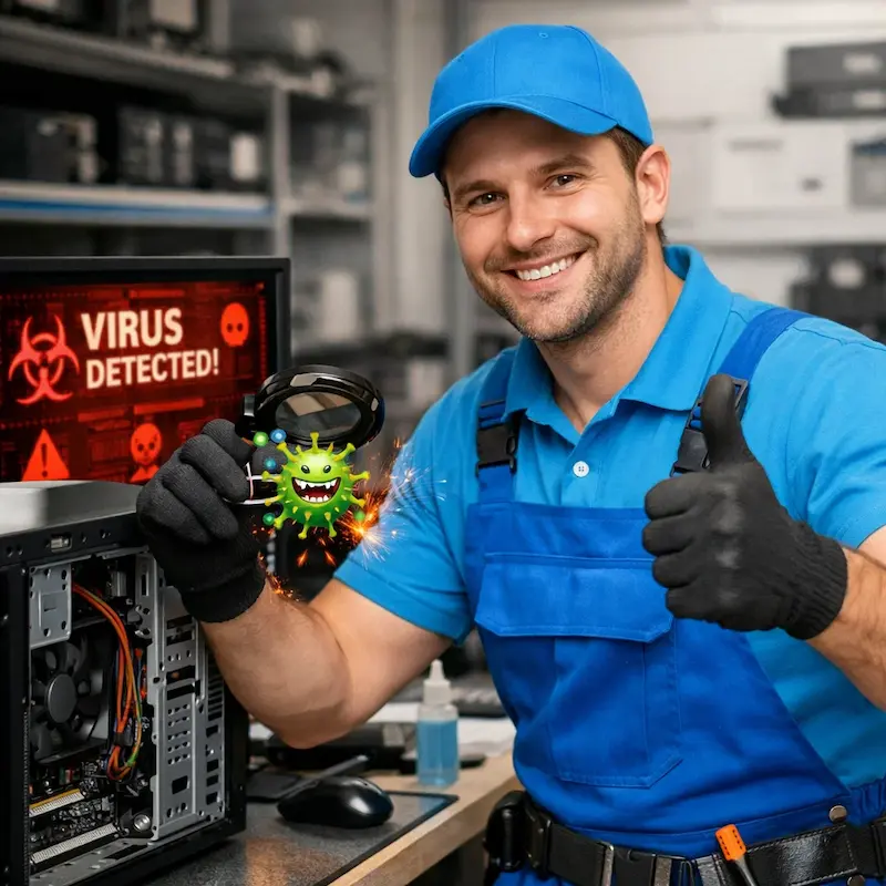 Удаление вирусов с компьютера в Самаре