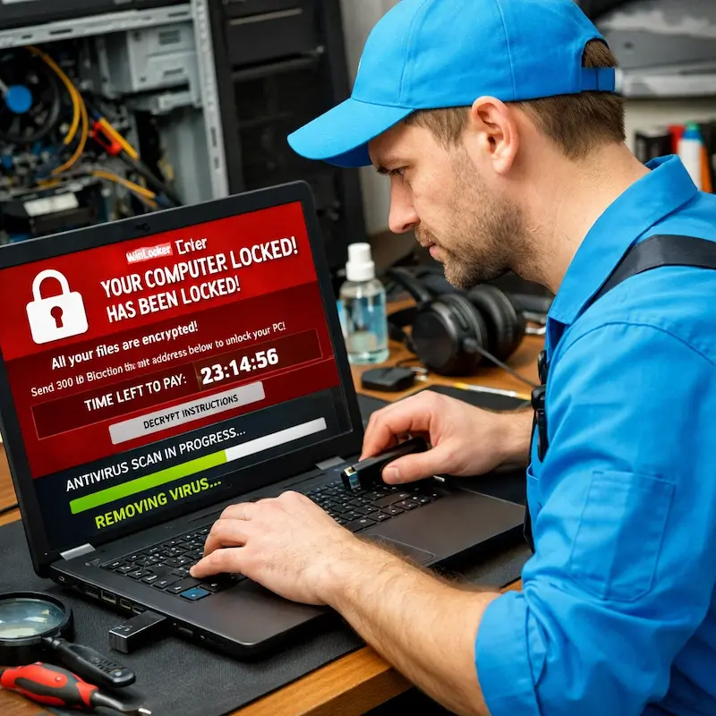 Удалить винлокер в Самаре